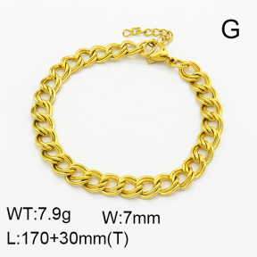 SS Bracelet  6B2003315aakl-G027