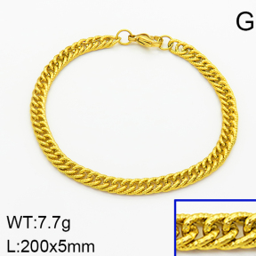 SS Bracelet  6B2003317ablb-G027