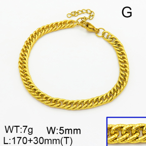 SS Bracelet  6B2003319aakl-G027