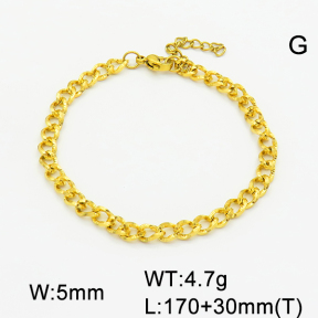 SS Bracelet  6B2003340aajl-G027