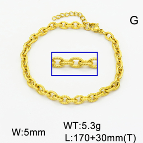 SS Bracelet  6B2003346baka-G027