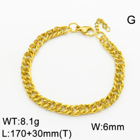 SS Bracelet  6B2003356ablb-G027