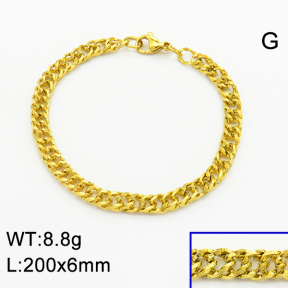 SS Bracelet  6B2003358vbll-G027