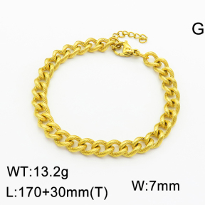 SS Bracelet  6B2003366vbll-G027