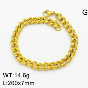 SS Bracelet  6B2003368vbmb-G027