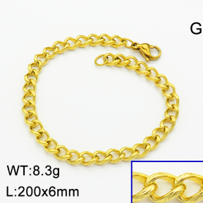 SS Bracelet  6B2003372ablb-G027