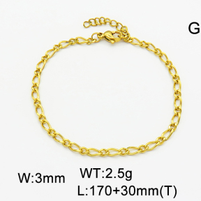 SS Bracelet  6B2003373aajl-G027