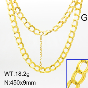 SS Necklace  6N2003209vbpb-G027