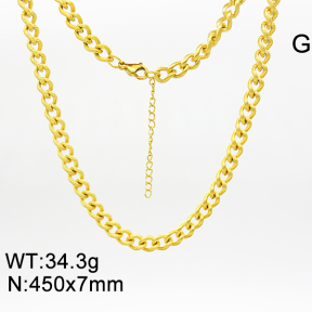 SS Necklace  6N2003320vbpb-G027