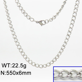 SS Necklace  6N2003330bbml-G027