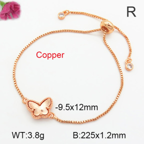 Fashion Copper Bracelet  F7B200002baka-G030