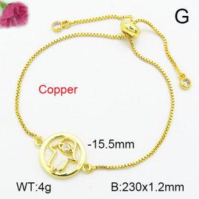 Fashion Copper Bracelet  F7B400105avja-G030