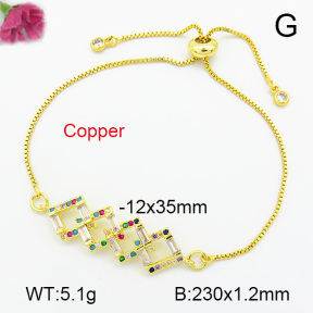 Fashion Copper Bracelet  F7B400111aakj-G030