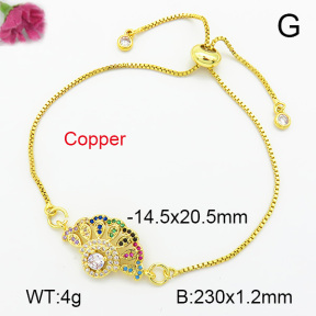 Fashion Copper Bracelet  F7B400114aakj-G030