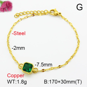 Fashion Copper Bracelet  F7B400153aaij-G030