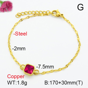 Fashion Copper Bracelet  F7B400155aain-G030