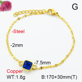 Fashion Copper Bracelet  F7B400157aaik-G030