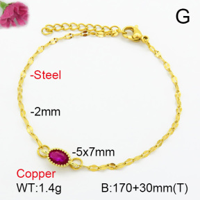 Fashion Copper Bracelet  F7B400159aahp-G030