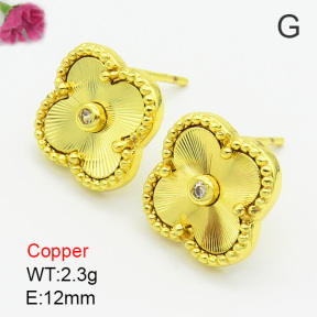 Fashion Copper Earrings  F7E200007bbov-G030