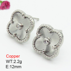 Fashion Copper Earrings  F7E200008bbov-G030
