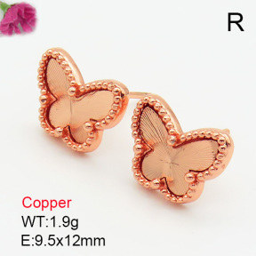 Fashion Copper Earrings  F7E200010bbov-G030
