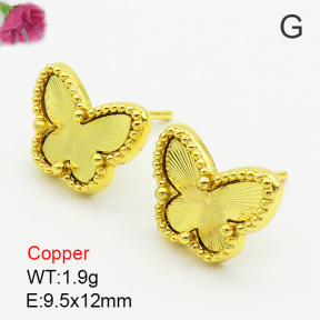 Fashion Copper Earrings  F7E200011bbov-G030