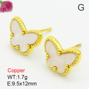 Fashion Copper Earrings  F7E300063bbov-G030