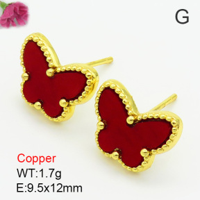 Fashion Copper Earrings  F7E300065bbov-G030