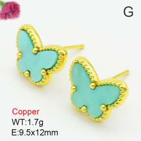Fashion Copper Earrings  F7E300066bbov-G030