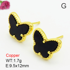 Fashion Copper Earrings  F7E300068bbov-G030