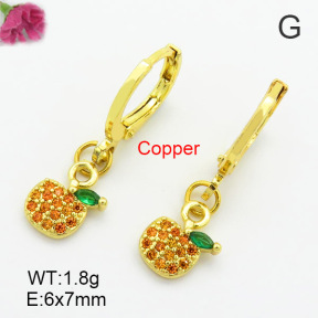 Fashion Copper Earrings  F7E400118aakk-G030