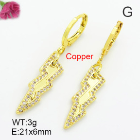 Fashion Copper Earrings  F7E400122ablb-G030