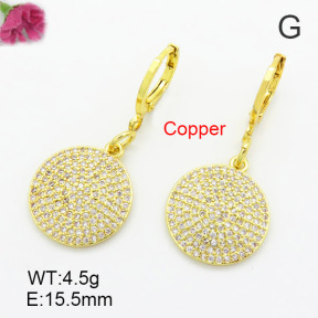 Fashion Copper Earrings  F7E400127vhha-G030