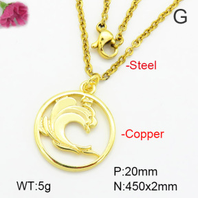 Fashion Copper Necklace  F7N200005vaia-G030