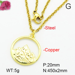 Fashion Copper Necklace  F7N200006vaia-G030