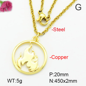 Fashion Copper Necklace  F7N200007vaia-G030