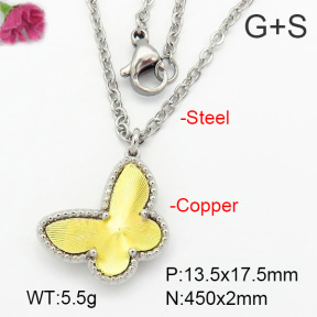 Fashion Copper Necklace  F7N200010baka-G030