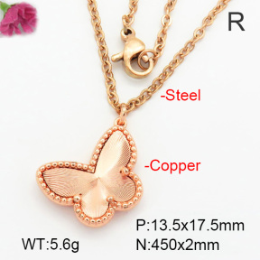 Fashion Copper Necklace  F7N200014baka-G030