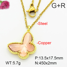 Fashion Copper Necklace  F7N200016baka-G030