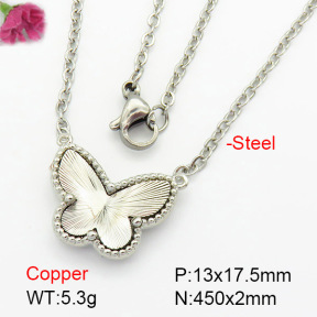 Fashion Copper Necklace  F7N200019baka-G030