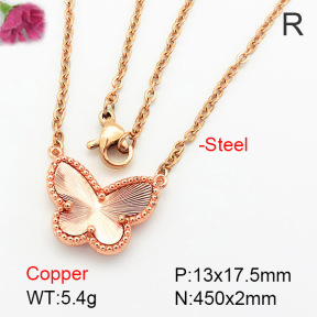 Fashion Copper Necklace  F7N200020baka-G030