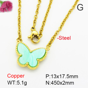 Fashion Copper Necklace  F7N300125baka-G030