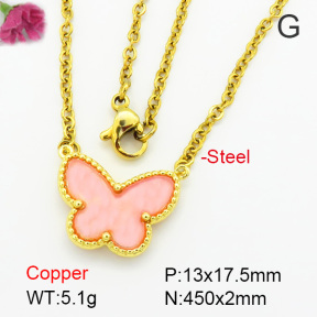Fashion Copper Necklace  F7N300127baka-G030
