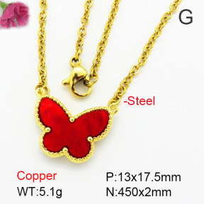 Fashion Copper Necklace  F7N300128baka-G030