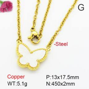 Fashion Copper Necklace  F7N300129baka-G030