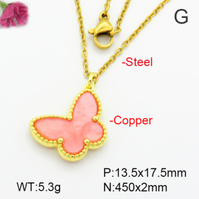 Fashion Copper Necklace  F7N300130baka-G030