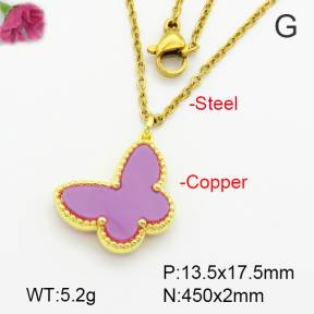 Fashion Copper Necklace  F7N300132baka-G030