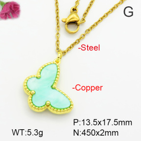 Fashion Copper Necklace  F7N300134baka-G030