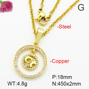 Fashion Copper Necklace  F7N400520vbmb-G030