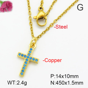 Fashion Copper Necklace  F7N400547vaia-G030